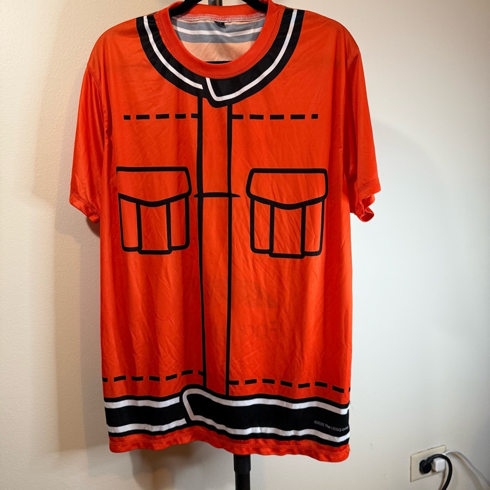 Lego Formula 1 Orange Graphic Short Sleeve Tee